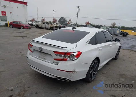 2021 Honda Accord Sport Special Edition из США, поврежденный, VIN 1HGCV1F42MA084953